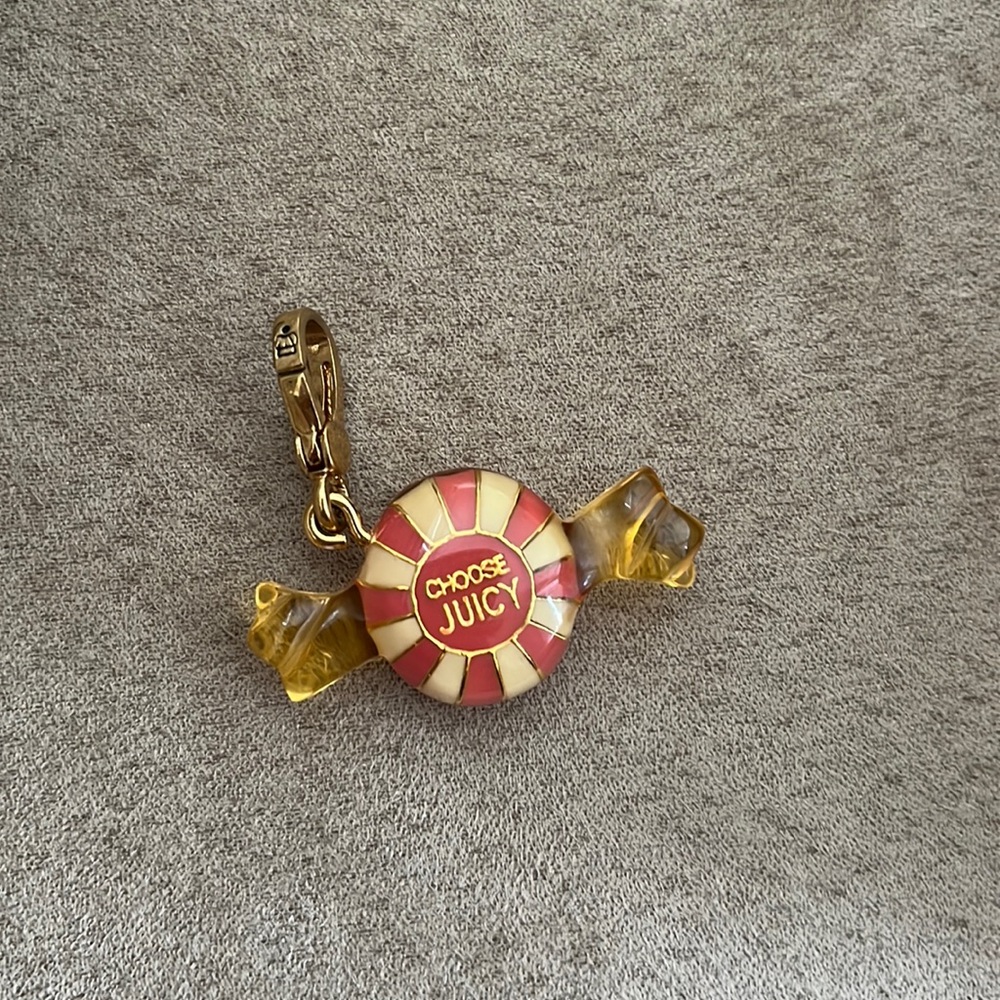 Juicy couture peppermint candy charm